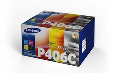 Genuine Samsung HP Toner CLT-P406C / ELS SU375A 4 Colour New B picture