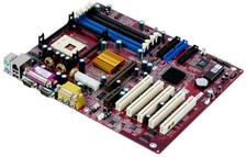 MOTHERBOARD ECS P4S5A/DX+ PGA478 2x SDRAM 2x DDR AGP AMR 5x PCI ATX picture