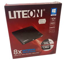 LiteOn eBAU108 External Slim USB DVD/CD 8X Writer Portable Drive picture