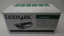 Lexmark 12A6830 OEM Laser Print Cartridge - Open Box Sealed picture