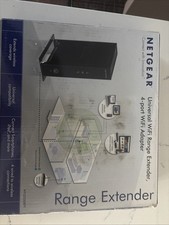 Netgear Range Extender WN2000RPT-111NAS Universal WiFi Range Extender 4 Port picture