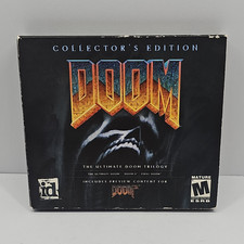 DOOM Collector's Edition Ultimate DOOM Trilogy PC CD-ROM 2-Disc Set picture