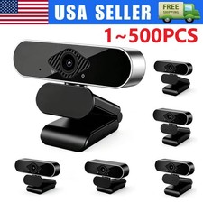 1080P Full HD USB Webcam for PC Desktop,Laptop Web Camera with Microphone LOT picture