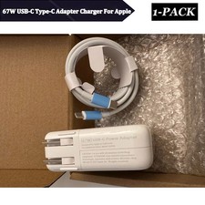 New OEM 67W USB-C Type-C Adapter Charger For Apple MacBook Pro 13