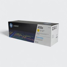 HP 410X High Yield Yellow Original LaserJet Toner Cartridge (CF412X) New Open B picture