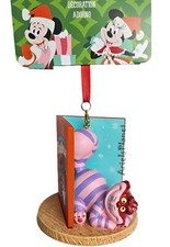 Disney Parks Cheshire Cat Holiday Card Sketchbook Ornament Alice in Wonder picture
