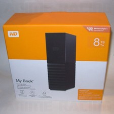 NEW SEALED WD MY BOOK 8TB EXTERNAL DESKTOP HDD WESTERN DiGiTAL HARD DRiVE USB picture