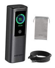 Laptop Power Bank 165W 20000mAh - Aluminum Unibody - TFT Display Gray picture