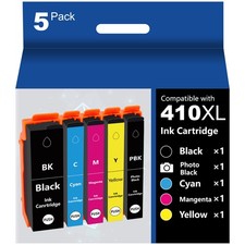 5PK 410XL T410XL Ink Cartridges Compatible For Epson 630/830/530/540/640/900 picture