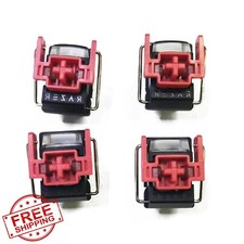 BYNNIX 4Pcs Red Optical Switches V2 Hot Swap Slient Liner Switch for Huntsman... picture