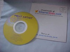 Print Artist Version 6.0 computer cd 1996 Sierra Educational Free USA Shipping picture