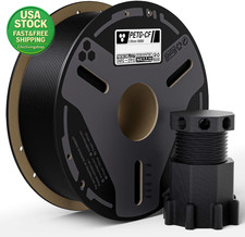 ELEGOO PETG Carbon Fiber Filament 1.75Mm 1Kg High Strength 3D Printer Black picture