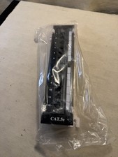 Cat.5e 12-Port Mini Patch Panel 110 IDC 180° Unshielded – New in Bag picture