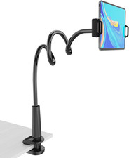 Gooseneck Tablet Holder for Bed, Flexible Adjustable Mount for iPad Kindle picture