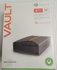 Seagate Vault 8TB HDD Type-C Gaming Hard Drive (SRD0BP1) New Sealed picture