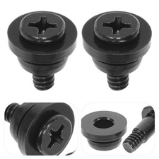 150Pcs Durable Iron Hard Disk Screws with Anti Vibration Gasket for Pc Assembly picture