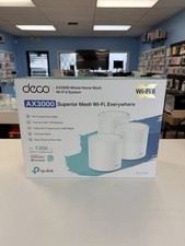 TP-Link Deco X60 AX3000 Mesh Wi-Fi 6 System White 3-Pack Whole Home Mesh picture