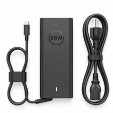 GKLSPL 60W 65W USB-C Adapter Fits for Dell Laptop Charger USB C Black picture