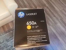 HP 650A  Yellow Toner Cartridge LaserJet picture