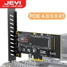 M.2 NVMe SSD to PCIe 4.0 x1 Adapter Card 2280 Expansion for Desktop PC picture