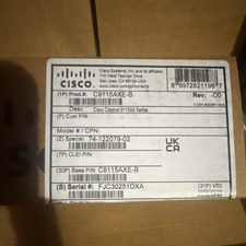 Cisco Catalyst 9115AX Series C9115AXE-B Fully Managed 1GbE Wi‑Fi 6 picture