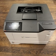 Source Technologies ST9917 Laser MICR Black White with Lock and Key - TESTED  picture