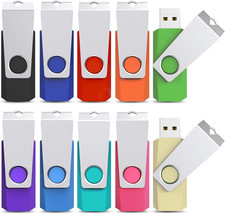16GB Flash Drive 10 Pack Thumb Drive 16G USB Flash Drive with LED Indicator, USB picture