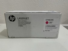 New Genuine HP CF463XC Magenta Print Cartridge Damaged Box picture