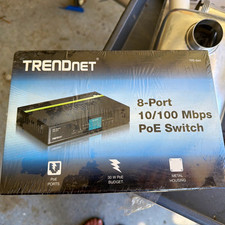 TRENDnet TPE-S44 8-Port Fast Ethernet 10/100 PoE Unmanaged Switch 30W picture