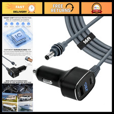 3-in-1 Mini Car Adapter & Power Cable 12V-24V with Digital Display, Waterproof 1 picture