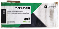 Lexmark 50F1U00 Black Ultra High Yield Toner Cartridge New Sealed-Open Rough Box picture