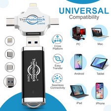 Omni 128GB Effortless Photo STICK and Video Backup for Phones And Computers New picture