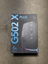 Logitech G502 X PLUS Lightspeed Wireless Gaming Mouse Black Brand New picture