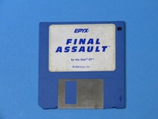 Atari ST Epyx Final Assault 1986 Classic Vintage Software  Original Owner picture