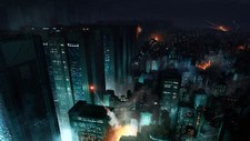 Landscape  art illustration concept city cityscape Custom Gaming Mat Desk picture