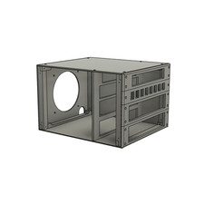 DIY Home Server Case 3D-Printed picture