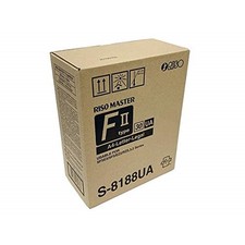 RISOGRAPH S8188UA 2 PACK 227MM X 109M MASTER FOR USE IN EZ/RZ/MZ LTR picture