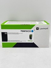 LEXMARK 75M1XC0 Cyan Extra High Yield Toner Cartridge picture