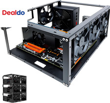 PC Test Bench,Open Air PC Case,Open Frame Computer Chassis, DIY Stackable Techbe picture