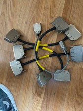 Qty.5. Rohde & Schwarz test lead connectors 1025.8653 and small one is 1025.8647 picture