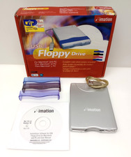 New Nice Imation External Floppy Disk Drive USB 3.5