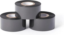 20 Rolls Date Coding Foil/Ribbon, 1.18'' x 328' (30mm x 100m) Black Thermal Tran picture