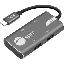 SIIG 4-Port USB 3.1 Gen 2 10G Hub - 2A2C (juh40g11s1) picture