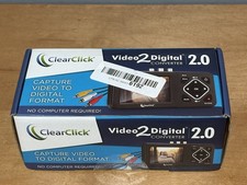 ClearClick Video2Digital Converter 2.0 VHS to Digital NEW SEALED 2nd Gen picture