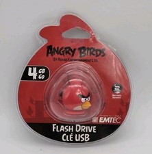 Angry Birds Flash Drive 4 GB Cle' USB Sealed EMTEC Red Bird  picture