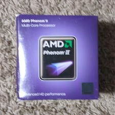 AMD Phenom II Multi-Core Processor CPU w/ AMD Cooler Fan & Original Box picture