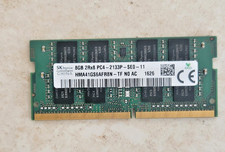 SK HYNIX 8Gb DDR4 SO-DIMM MEMORY RAM CARD PC4-2133P HMA41GS6AFR8N-TF picture
