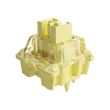 Creamy Yellow Akko V3 Pro Mechanical Keyboard Switch Dustproof Stem Yellow picture