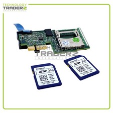 6YFN5 Dell Dual SD Card Reader Module 06YFN5 W/ 2x 0738M1 picture
