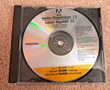 Adobe PhotoDeluxe 1.0 & PageMill 3.0 for Windows Kodak Bundle in CD Jewel Case picture